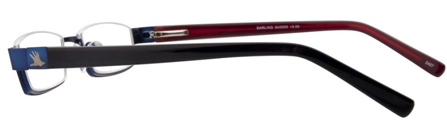 Brillen I NEED YOU | I Need You G41700 Darling Blau Schwarz Rot