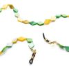 Brillen Brilledirekt | Sunny Cords Brillenkette Olivia Yellow Green