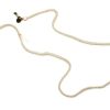 Brillen Brilledirekt | Sunny Cords Brillenkette Beige Rope Feather Charm