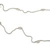 Brillen Brilledirekt | Sunny Cords Brillenkette Chloe Pearl Silver